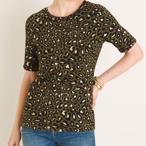 Cheetah Print Tee